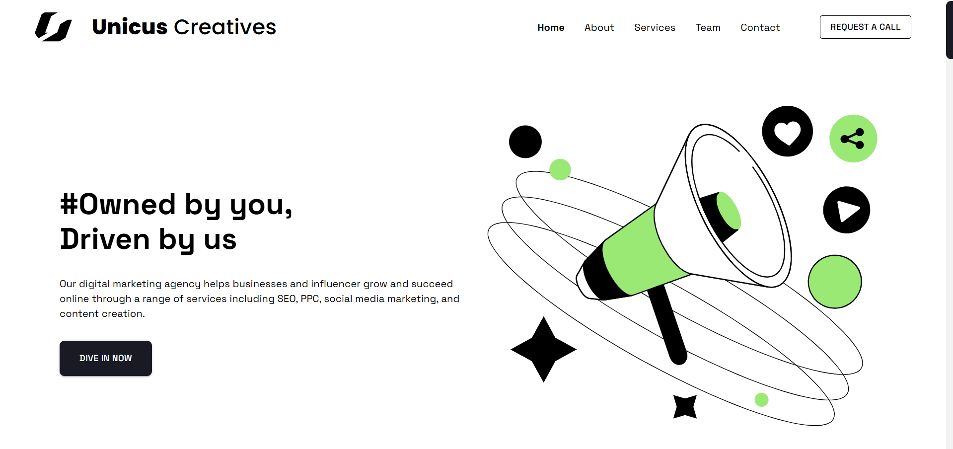 Marketing Agency Site
